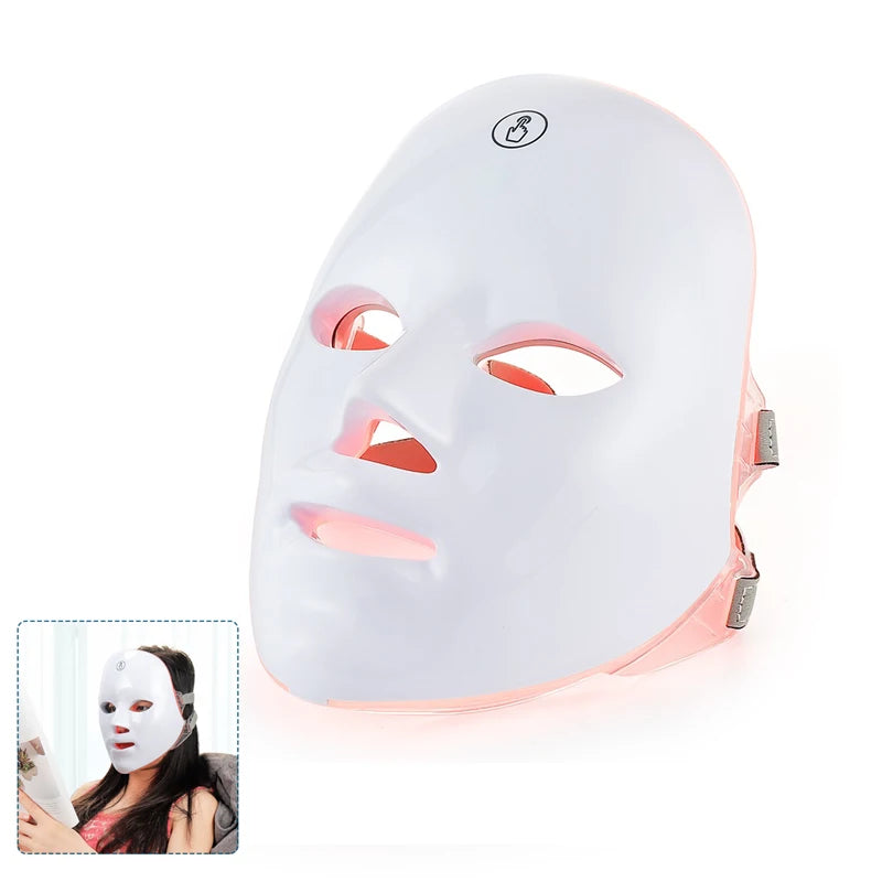 Mascarilla facial LED regalo autocuidado navidad