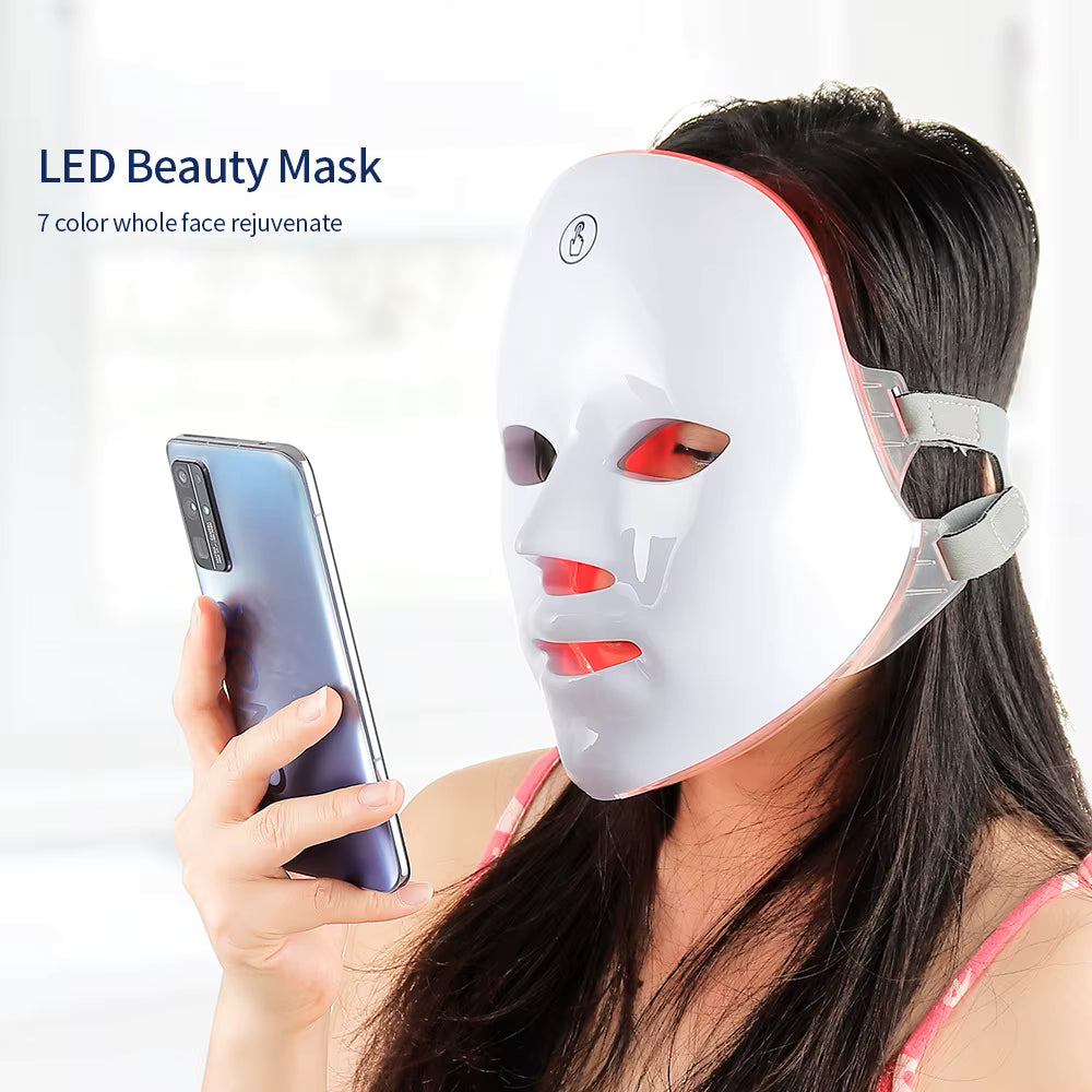 Mascarilla Facial LED - Fototerapia